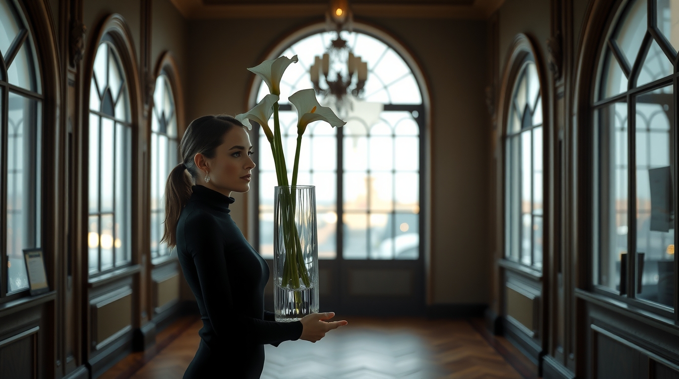 ваза стекло