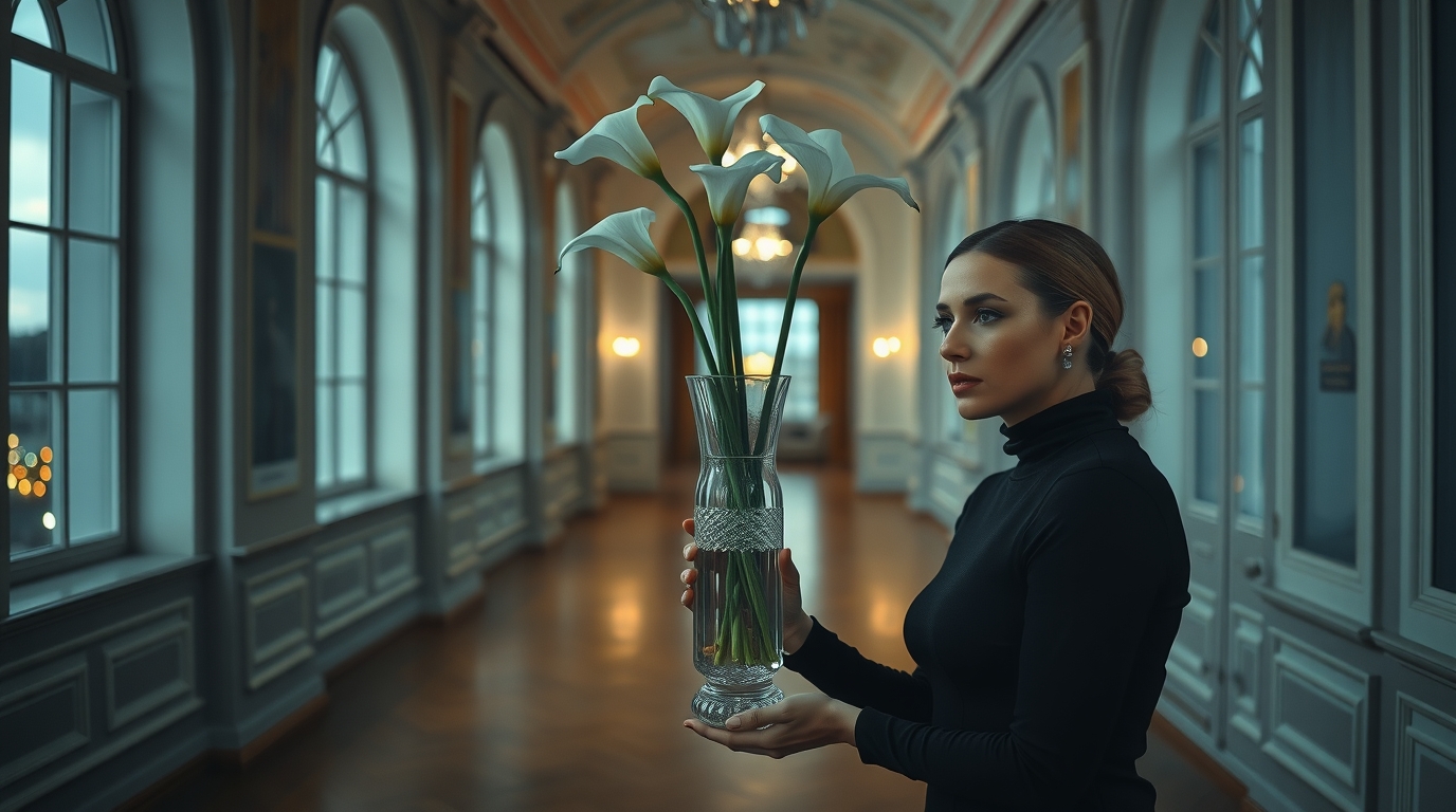 ваза стекло